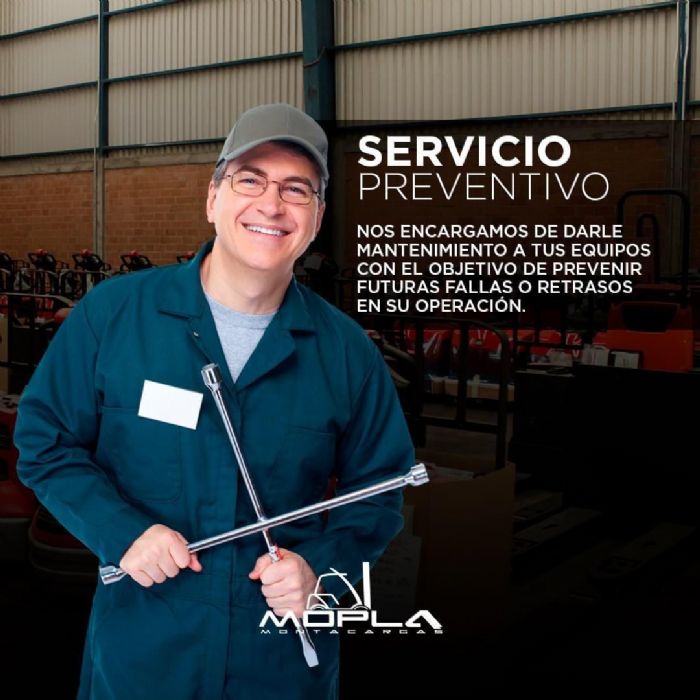 SERVICIOS DE MATENIMIENTO PREVENTIVO A MONTACARGAS
